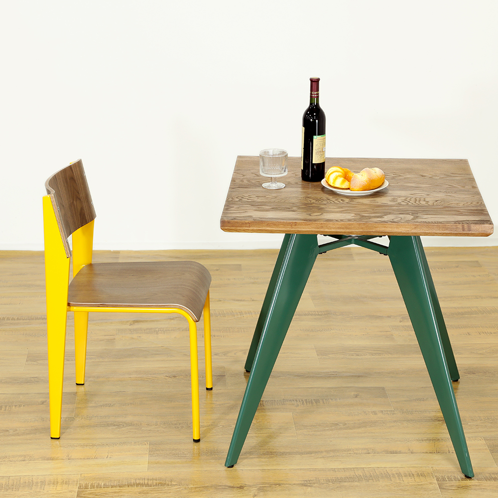 modern metal dining chair